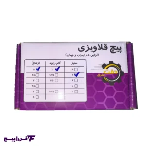 پیچ قلاویزی دورکارتل پژو 20×7