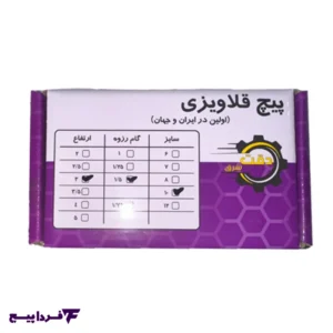 پیچ قلاویزی سایز 30×6