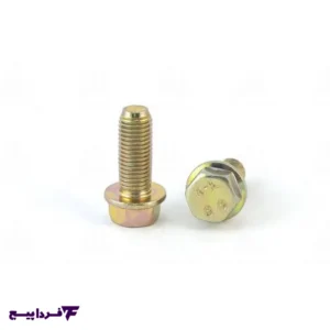 پیچ میل سوپاپ پراید ۲۵×۱۰ واشردار شرکتی